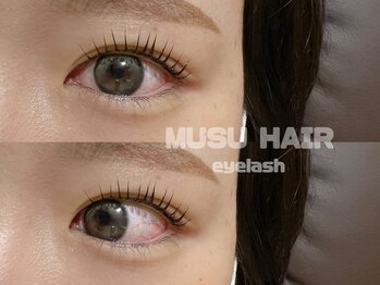 ムスヘアー(MUSUHAIR)/MUSU HAIR eyelash design