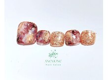 アネモネ(ANEMONE)/ニュアンス大理石ネイル☆