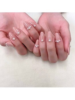 エスパルティール(Spartir)/パールビジューネイル