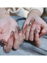 クイーンズビューティーサロン 新宿本店(Queen's beauty salon)/チップ長さだしやりつけ放題