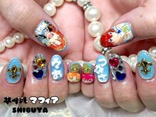 ネイルマフィア 渋谷(NAIL MAFIA)/痛ネイル/キャラクターネイル