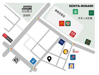 ルナクレスタ センター南STATION(Luna Cresta)/センター南駅から徒歩4分