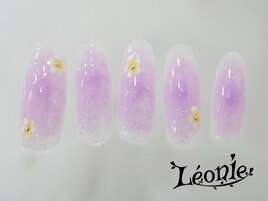 チーク×フラワーデザイン