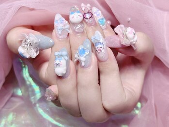 ニケネイル(Nike nail)/お風呂上がりの髪、3秒で乾けょ