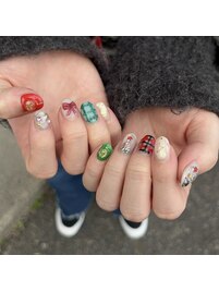 ネイル/持ち込み/クリスマス