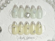 エンジェルガーデン 青山店(Angelgarden)/春パステルガラスフレンチ