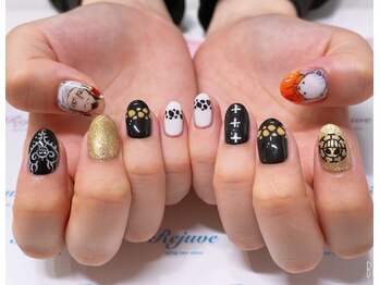 リジュベ(Rejuve)/ワンピースファンの持込ネイル☆