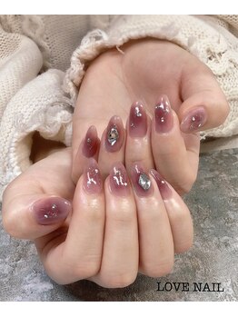 ラブネイル(LOVE NAIL)/チークネイル