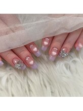 リンドネイル バイ モカ アンド ララ(Lind nail by moca and LaLa)/ハートネイル