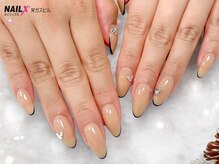 ネイリックス 栄ガスビル(NAILX)/美フォルム♪シンプル大人ネイル