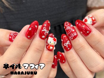 ネイルマフィア 原宿(NAIL MAFIA)/原宿ネイル/Y2K/ミラーネイル