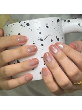 ピンキーネイル(Pinky Nail)/マグネット+カラグラデ-ション