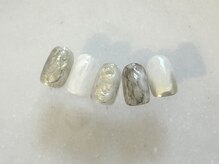 ラクネイル 浦和店(raku nail)/ゴールドニュアンス