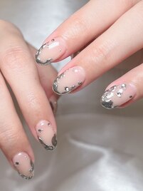 ミラーネイルデザイン