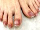 サロンワン(Salon1)の写真/サンダルから覗く素足に自信を!夏に向けてフットネイルかおすすめのサロン◎
