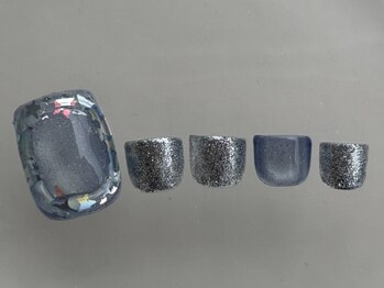 アイネイルズ 渋谷店(I nails)/オーロラぷっくりマグネット