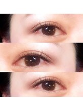 トリコアイ 梅田茶屋町店(trico Eye)/ブラウンで優しいめもと