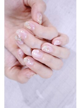 ラルネイル 大宮(Lull. nail)/＊クリア＊囲みシェル＊