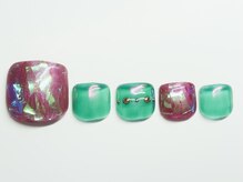 アンドシュシュネイル(&CHOU CHOU nail)/フット定額 