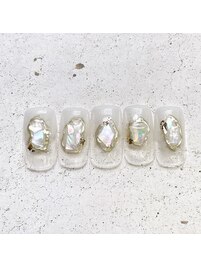 ホワイトシェルミラー