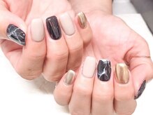 ビューティービースト フォー ネイルアンドアイラッシュ 松浜店(beauty:beast)/大理石ネイル☆