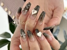 ベル(Belle)/ブラックグラデ×パーツ♪