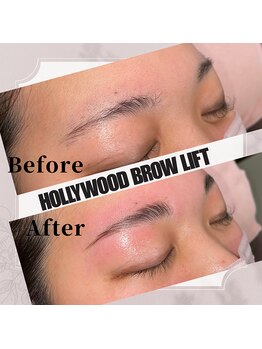 ティグレ 岡山店(TIGRE)/ハリウッドブロウリフト(眉毛)