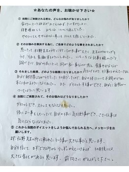 まつの鍼灸院/食欲との戦いがない