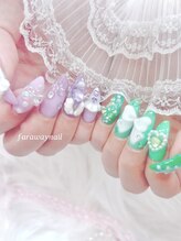 ファラウェイネイル(Faraway nail)/ゴテゴテネイル☆
