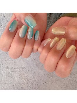 リアンスネイル ヴィヴィッド 岡山店(LianS nail ViViD)/ちぐはぐ