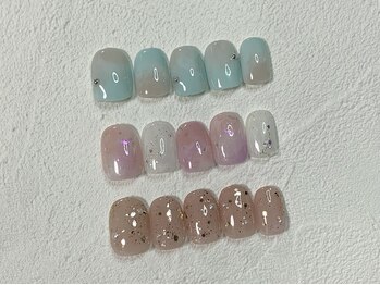 リアンリアン(lien lien de felicite nail)の写真/爪を削らないパラジェル使用！丁寧な施術で初めての方にもおすすめ♪爪の状態やお悩みに合わせてご提案◎