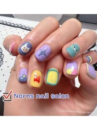 カラフルネイル
