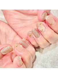 フラッシュネイル/上品可愛い