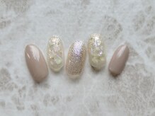 フラワーズネイルアンドアイラッシュ(FLOWER’S nail&Eyelash)/シェルネイル