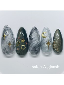 サロン アグランシュ(salon A.glansh)/デザイン選び放題☆