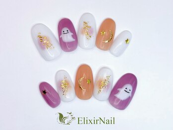 エリクサーネイル 新宿3丁目(Elixir Nail)/定額b カジュアル/クーポン使用