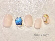 サニーデイズ ネイルアンドビューティー 曙橋店(SunnyDays Nail&Beauty)/シンプル初回　￥7500オフ無料