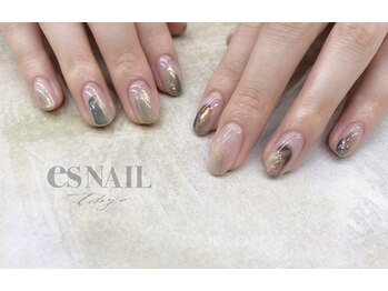 エスネイル 新宿西口店(es NAIL)/秋カラーデザイン