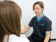 しっかり症状を確認するカウンセリングをおこないます。