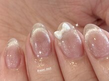 ノーヴェネイル 国分寺(nove.nail)/マグネットフレンチ　パーツ¥220