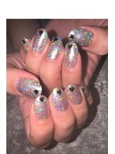 シードットネイル(Cee.nail)/フラッシュ×ハートホロ