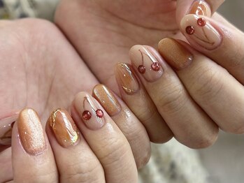 レメイル(remail)/さくらんぼネイル.