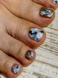 haruka nail ×フットネイル