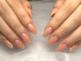ワンカラー/ちゅるんネイル