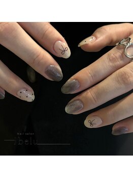 イベル 神戸三宮店(ibelu)/リボンネイル