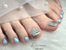 エミュー(Emieux)/フットガラスネイル