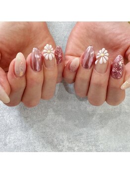 レジアント(Rediant)の写真/話題のちゅるんワンホン&韓国ネイル¥7000が人気☆高技術×手早い施術でリピーター様多数！お写真持ち込みOK