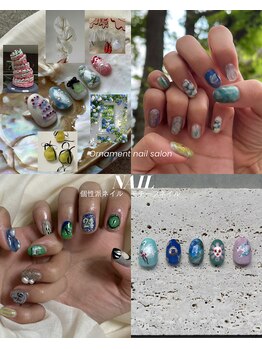 オーナメント(Ornament)の写真/希望のデザインに合わせた自分だけのトレンドネイルが楽しめる♪季節/イベントに合わせたデザインも提案★