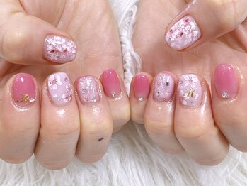 ネイルサロン ラグジェ(Nailsalon LUXE)/定額★ゴージャス &nbsp;