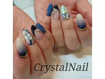 クリスタルネイル イオンモール広島府中店(CRYSTAL NAIL)/MIXネイル